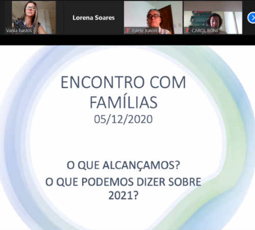 Diretoria faz balanço de 2020 e anuncia início do ano letivo de 2021 para dia 3 de fevereiro