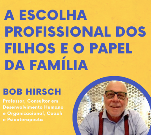 Pais do EM estão convidados para bate-papo sobre escolha profissional dos filhos