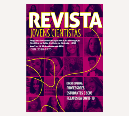 Aluna do 1º EM compartilha emoções da pandemia em texto publicado na revista Jovens Cientistas