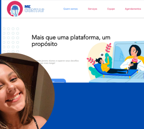 “Me conta?”: Aluna do 3º EM funda projeto que visa democratizar acesso à saúde mental entre jovens