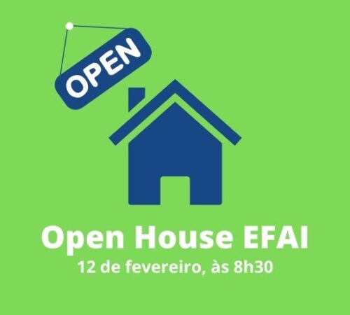 Atenção, famílias do EFAI! Sábado, 12, é dia de Open House