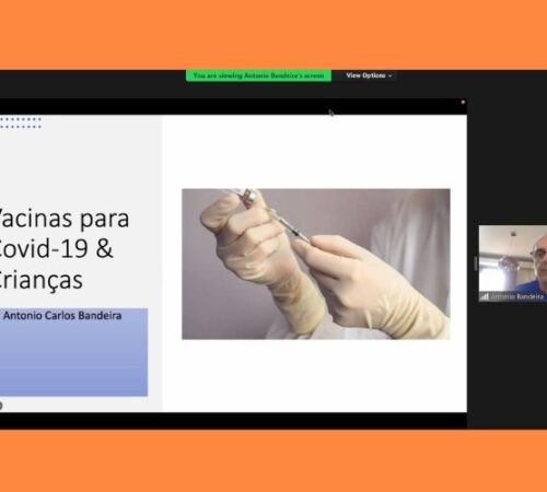 Em encontro com famílias, infectologista Antônio Bandeira destaca importância da vacinação contra Covid