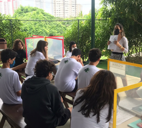 Alunos do 9º começam a estruturar empresas do Aprendendo a empreender