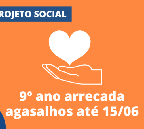 Projeto Social: 9º ano arrecada agasalhos para refugiados e pessoas em situação de rua