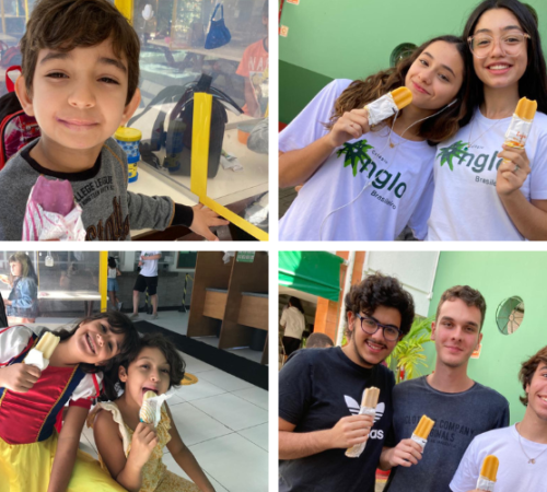 Dia do Estudante é comemorado com picolé e flashmob