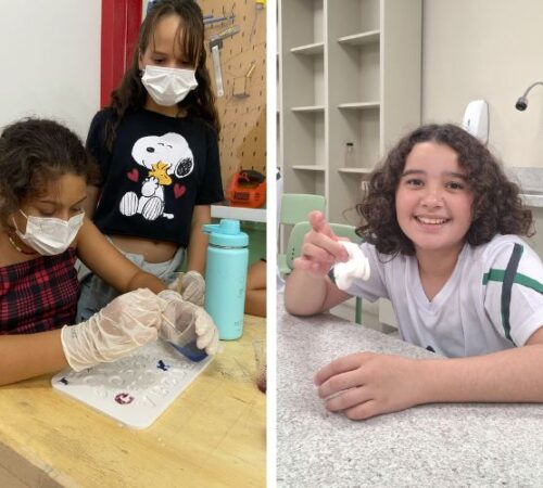 Do crochê ao 3D: Alunos do 6º ao 8º ano desenvolvem habilidades multidisciplinares em Eletivas