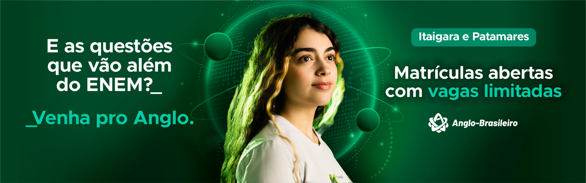 Banner E as questões que vão além do Enem