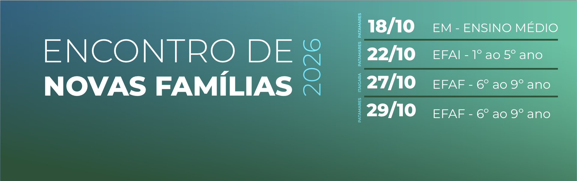 Reuniões Outubro